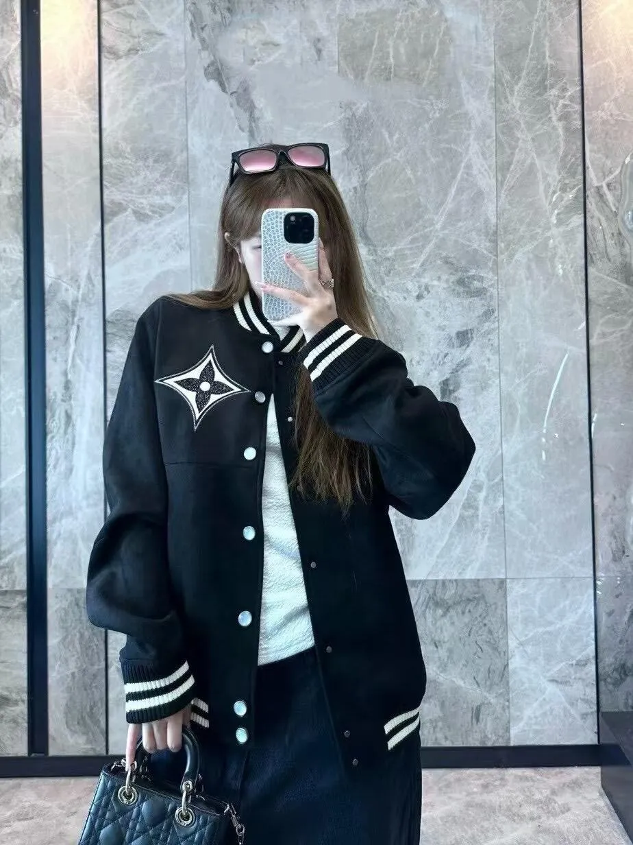 Louis Vuitton/Louis Vuitton Four-Leaf Clover Bomber Jacket Jacket